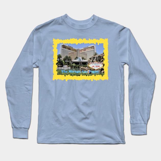 THE Mirage Las Vegas Nevada Long Sleeve T-Shirt by SartorisArt1